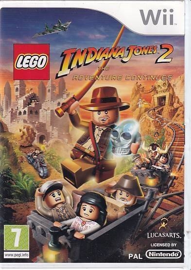 LEGO Indiana Jones 2 the Adventure Continues - Wii (B Grade) (Genbrug)